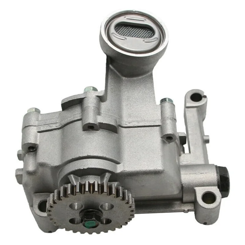 

1 Piece 213102G001 Oil Pump Oil Pump Assembly Engine Supplies Silver Metal For Kia Ford 2.0L 09-13-A02G