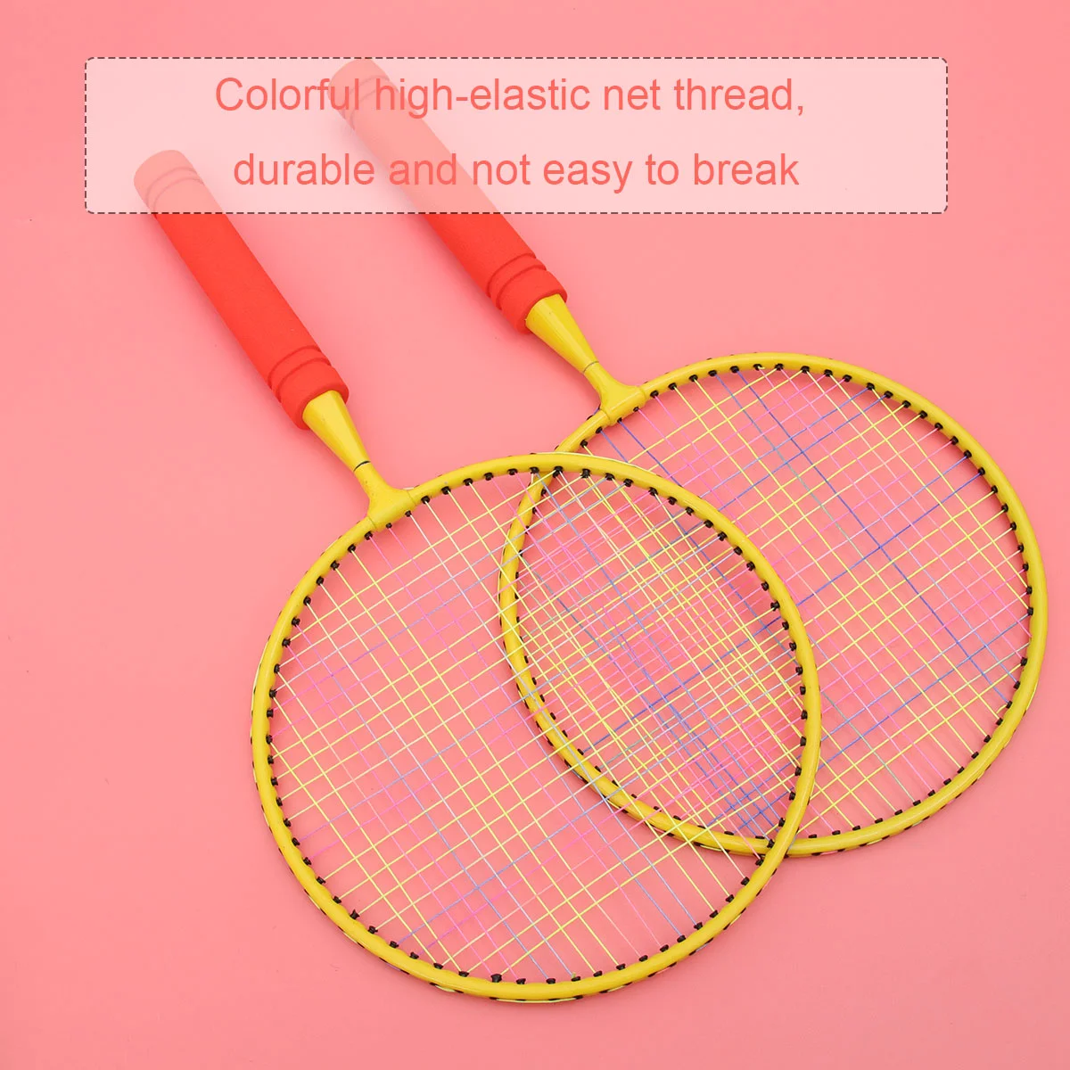 Badminton Training Tool Interactive Rackets Children’s Toys Parent-Child Game Kids Sports Hemming