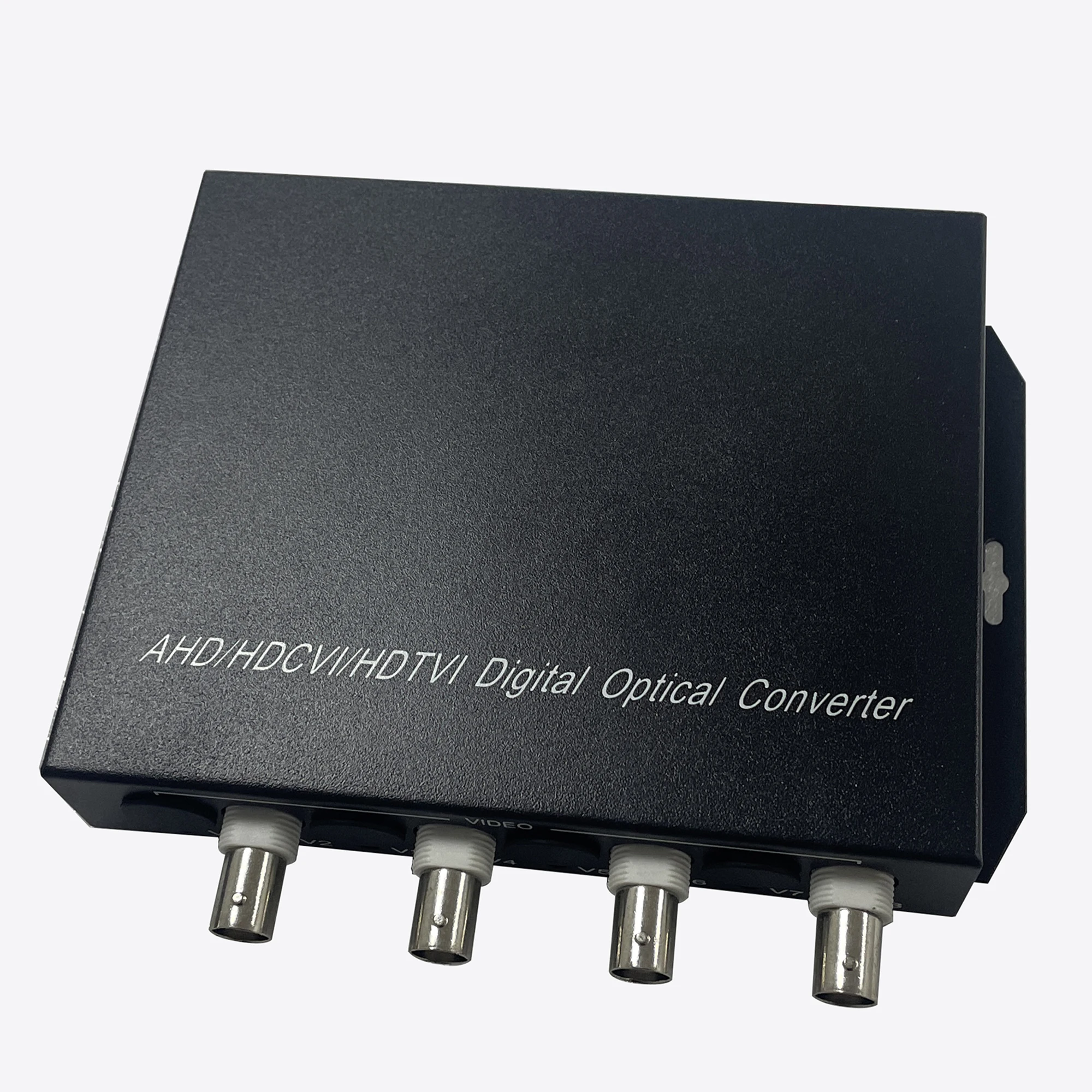 

4-канальный CVI/TVI/AHD HD 1080P 2 миллиона пикселей видео 1 канал RS485 данные BNC к оптоволоконному видео цифровой оптический преобразователь