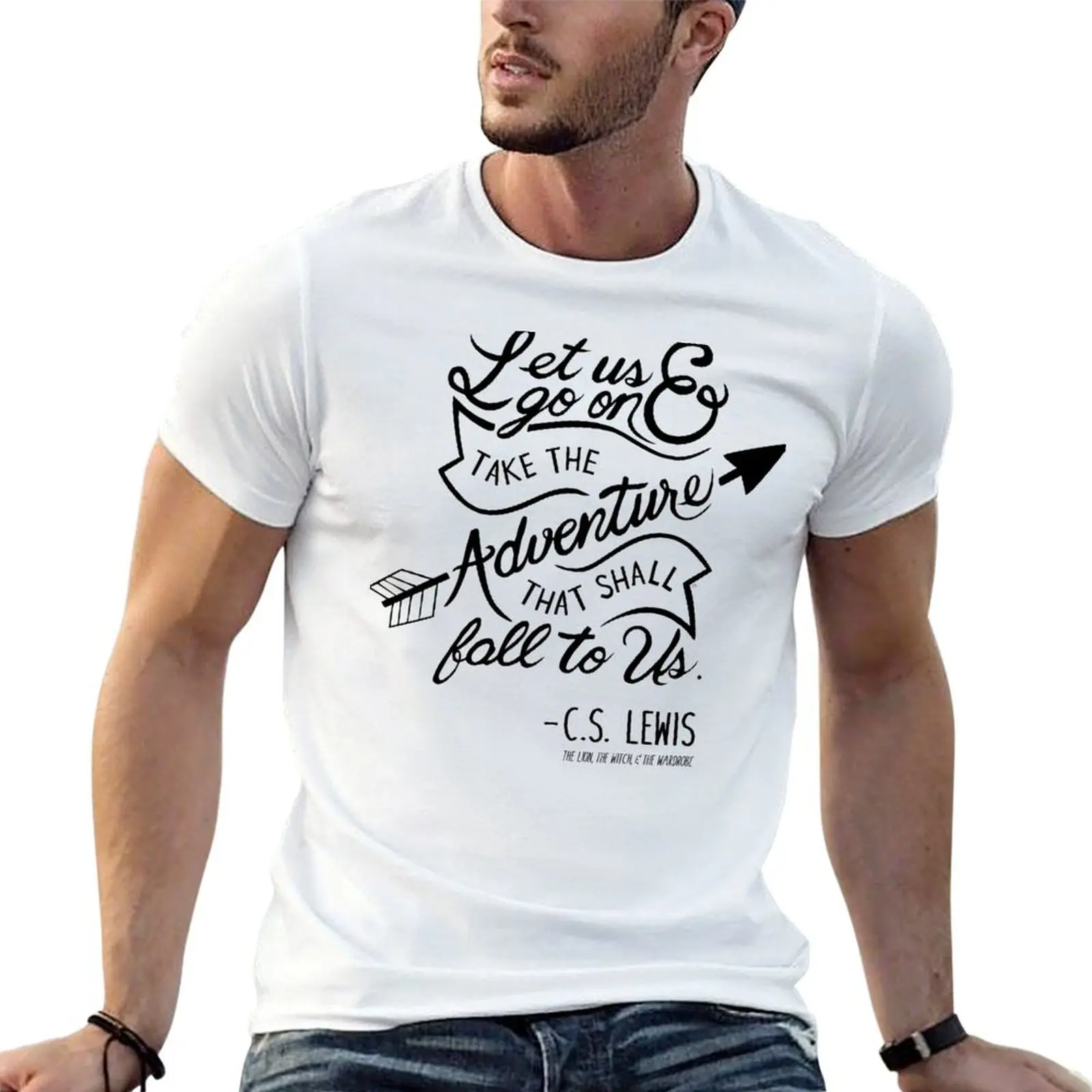 

Narnia Galaxy Quote T-Shirt t shirts for man pack white mens graphic t shirts essential t shirt T-shirt