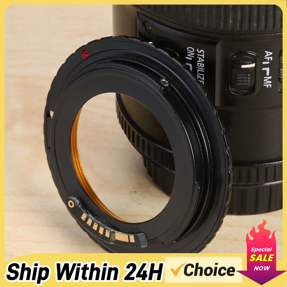 Electronic Chip 3 AF Confirm M42 Lens to EOS Adjustable Camera Mount Adapter