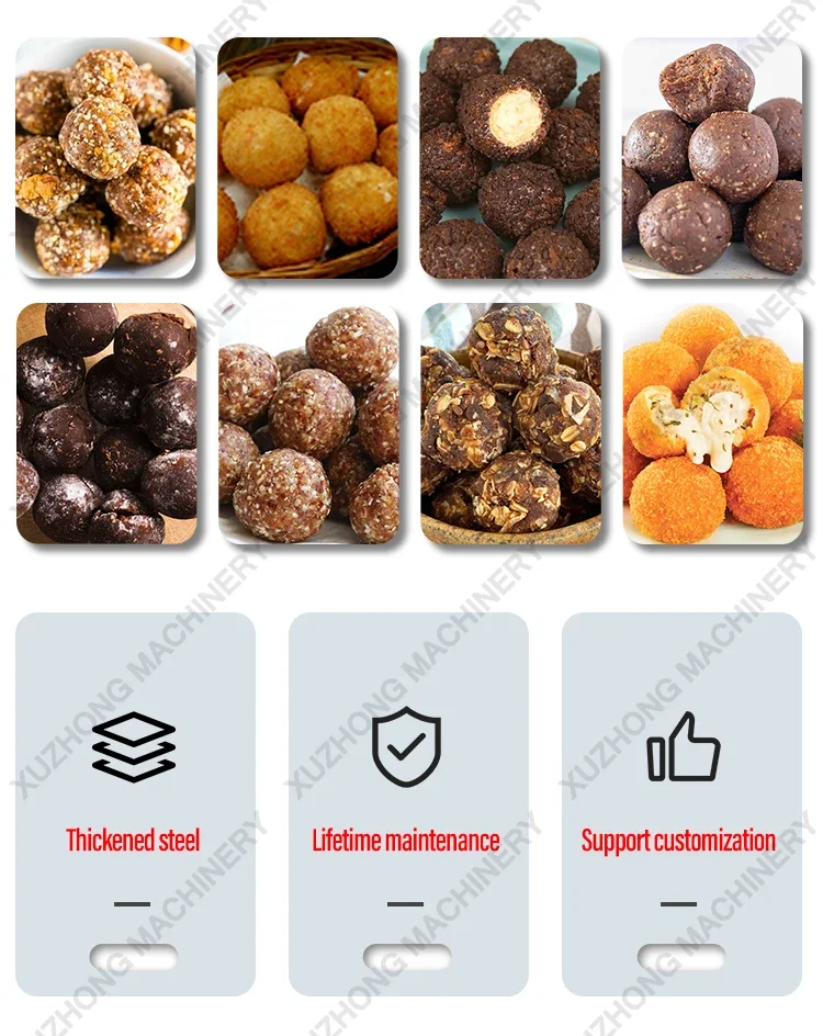 آلة صنع كرات الجبن والبطاطس المقرمشة والسمسم الحلوة آلة صنع منتجات الحبوب Tangyuan للاستخدام المنزلي