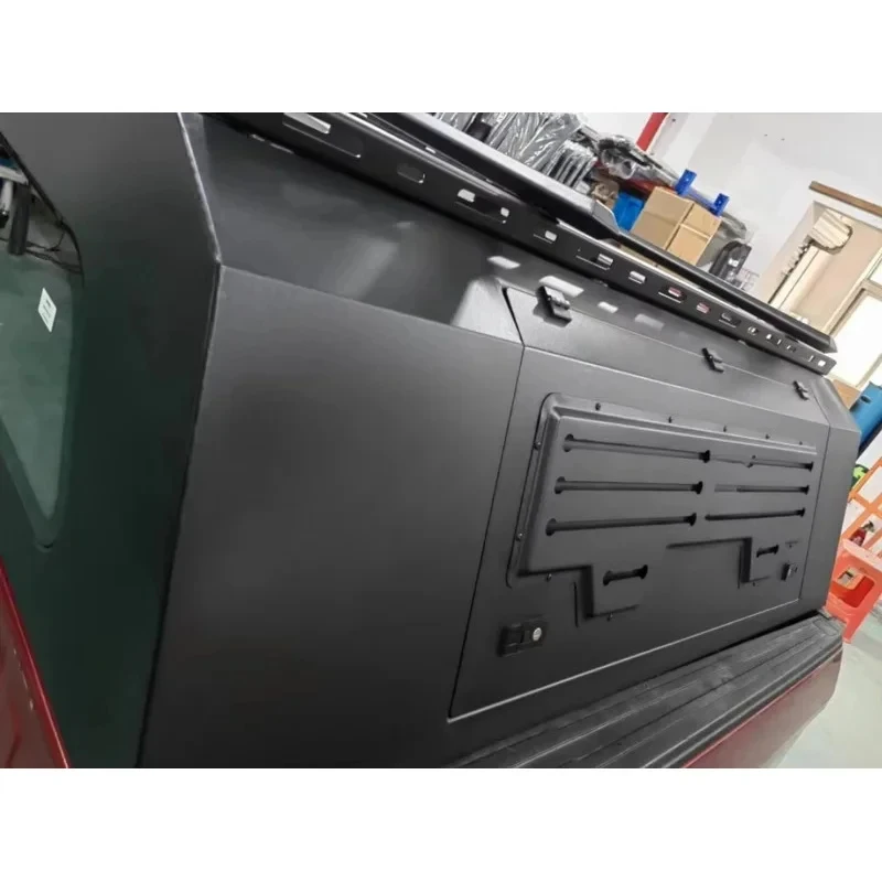 Heavy Duty Tri-Fold Tonneau Cover Wear Resistant Cargo Bed Accessory Fit 2014+ F150 Pickup