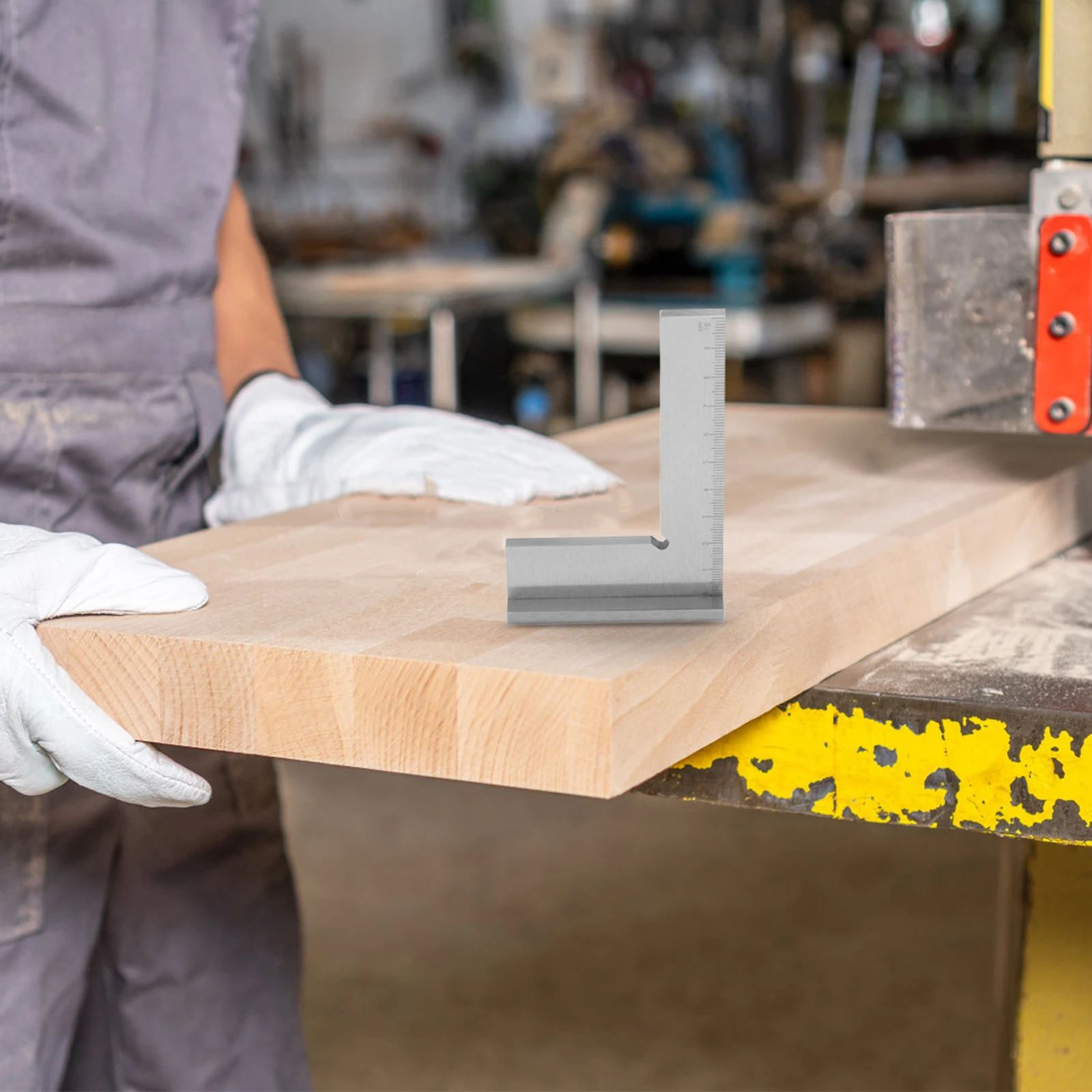 

Double Scale Right Angle Ruler Carpenter Tools Square Herramientas De Construccion Baseboard Cutting Crown Molding