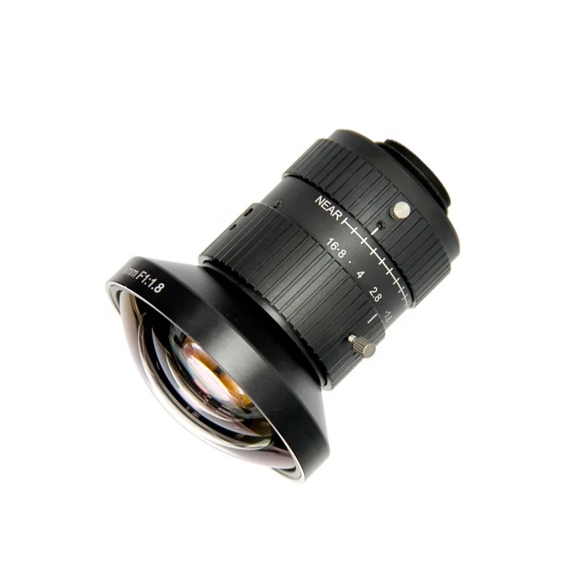 Fixed Focus Professional 20MP F1.8-16 1.1" 6mm C-mount FA Machine Vision Industrial Lens