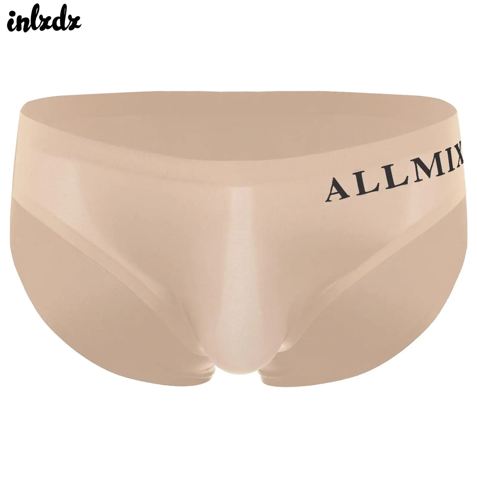 Roupa de banho masculina bulge bolsa sexy calcinha elástica roupa interior magro de secagem rápida seda sem costura cuecas pilates meditação cuecas