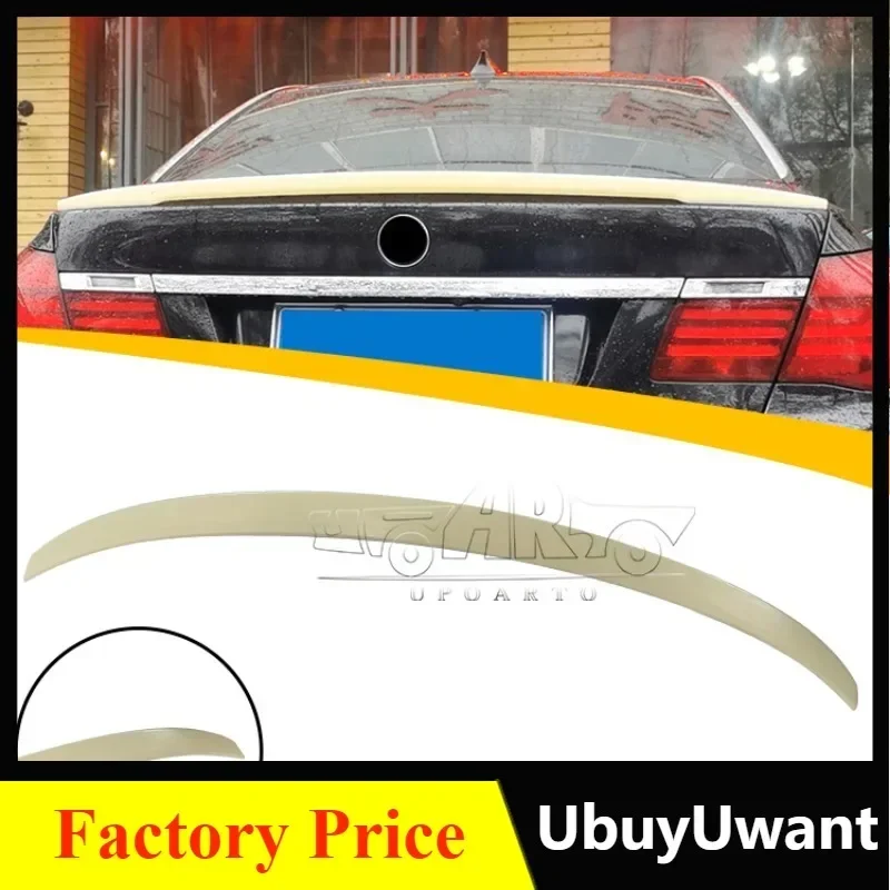 Factory ABS Plastic MP Style Rear Spoiler For BMW 7 Series F01 730 740 760 2009 2010 2011 2012 2013 2014