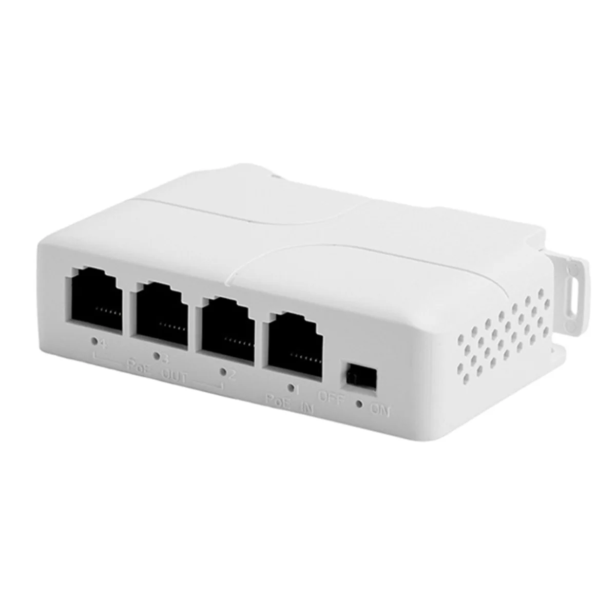 Sale Repeater 1 Input 3 Output DIN-Rail Standard POE Repeater 4-Port Waterproof Extender Hundred Gigabit Network Extender