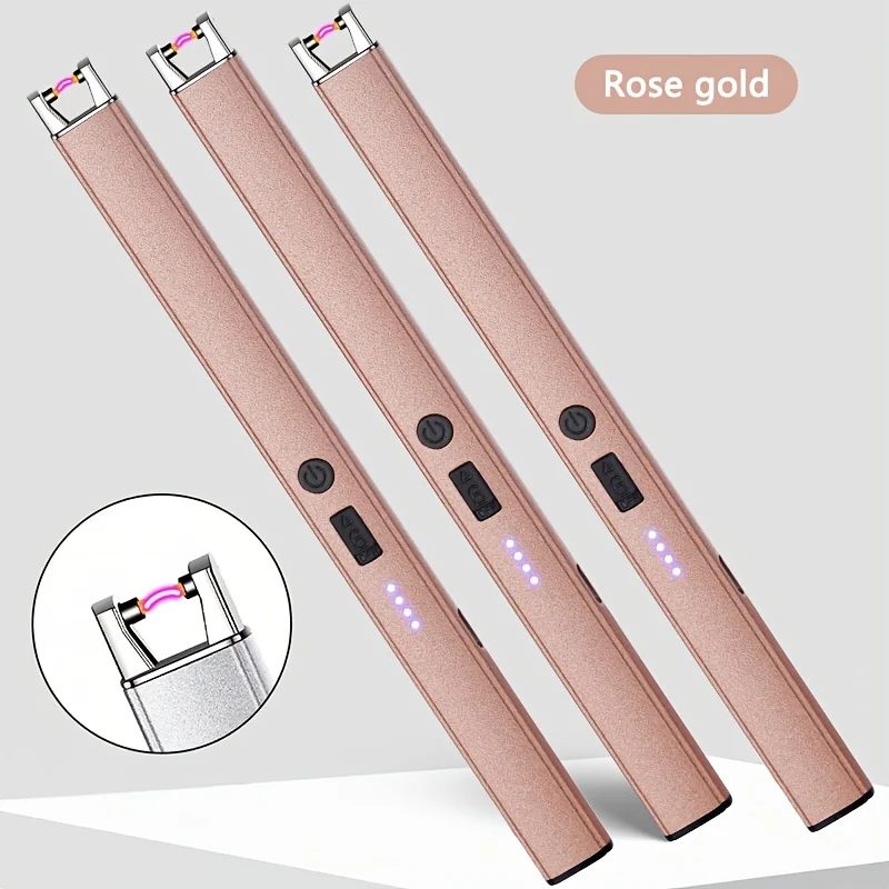 3/1 Winddichte elektronische aansteker USB oplaadbare boogaansteker met veiligheidsvergrendeling Draagbare keuken Outdoor BBQ Camping Tool