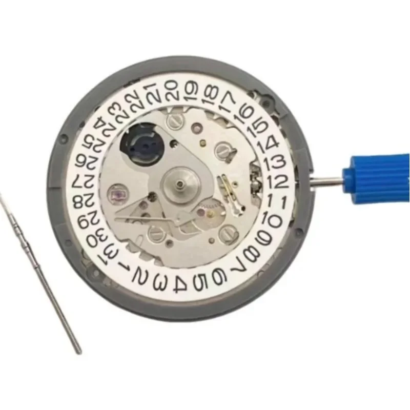NH35 Automatisches Mechanisches Uhrwerk 3-Uhr-Position Weißes Datum Einzelkalender Uhrwerk Ersatz-Uhrenzubehör