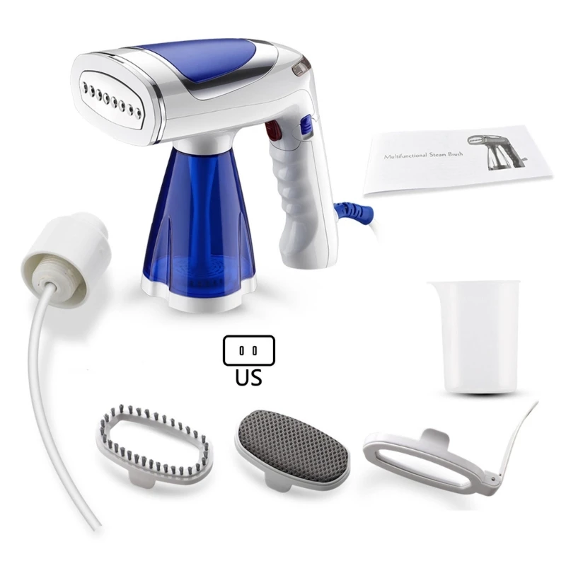 مكواة صغيرة محمولة من القماش، مكواة قوية للملابس من القماش، باخرة مناسبة للاستخدام المنزلي والفنادق والأعمال 918D