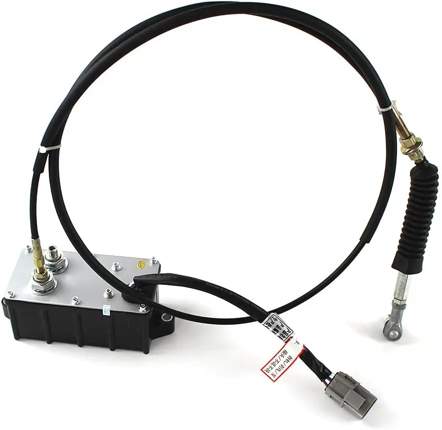 

523-00006 Квадратный двигатель дроссельной заслонки 52300006 для Daewoo Doosan DH225-7 DH300-5 DH300-7 Двигатель дроссельной заслонки экскаватора с кабелем 1,8 м