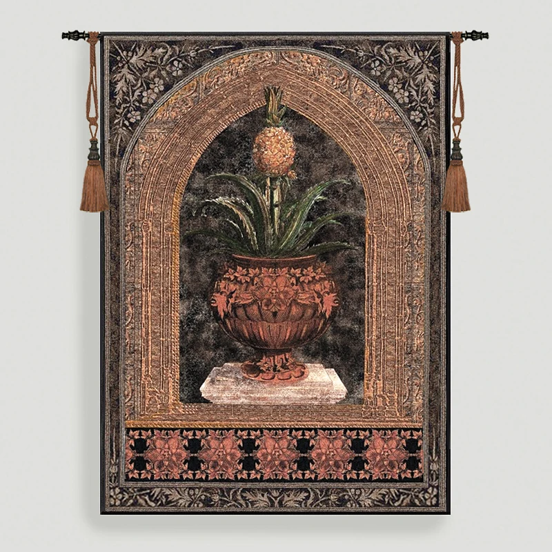 Home US Imported Still Life Series Tapestry European Cotton Jacquard Tapestry Interior Decoration Fabric Soft Decoration