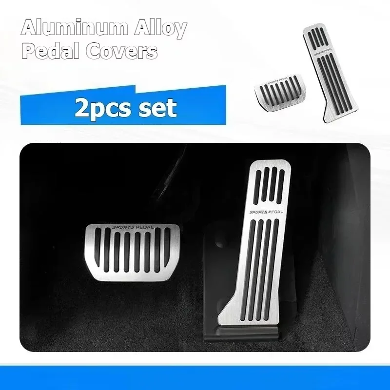 For Deepal S07 SL03 L07 S05 G318L Car Aluminum Alloy Brake Pedal Protection Anti-slip Wear-resistant Interior Accessories 6