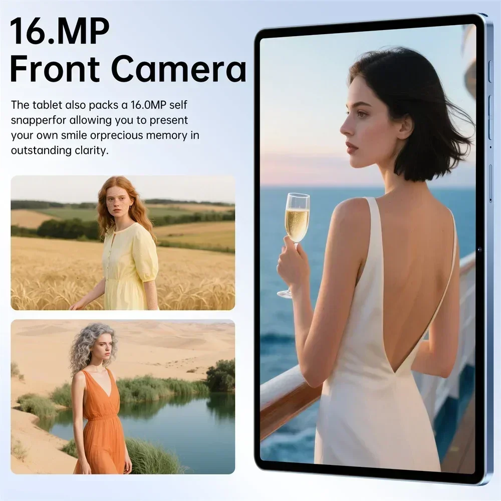 2026 الأصلي الوسادة 10 الترا اللوحي أندرويد 15 أقراص 10.1 بوصة سنابدراجون 8 Gen3 5G ثنائي الشريحة تبويب 22 جيجابايت + 2 تيرا بايت 10000 مللي أمبير واي فاي جوجل #3