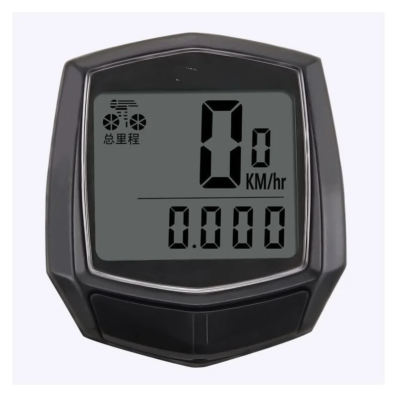 1PCS Waterproof Wired Digital Bike Ride Speedometer Odometer Bicycle Cycling Speed Counter Code Table Bicycle Accessories