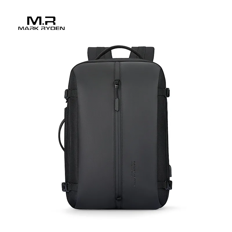 MARK RYDEN Business Laptop Backpack Men Waterproof Nylon USB Charging Travel Backpack Bag Men Casual 15.6 Inch Computer Backpack