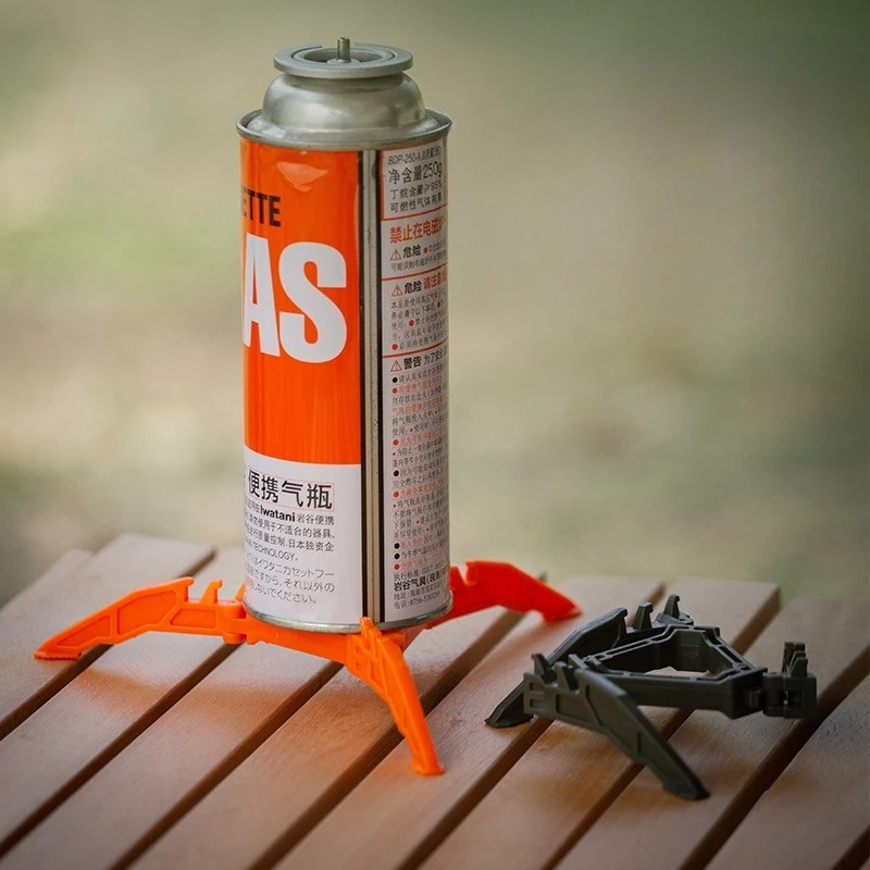 Suporte Dobrável para Cilindro de Gás de Camping, Suporte Flexível para Bombonas de Gás de Camping