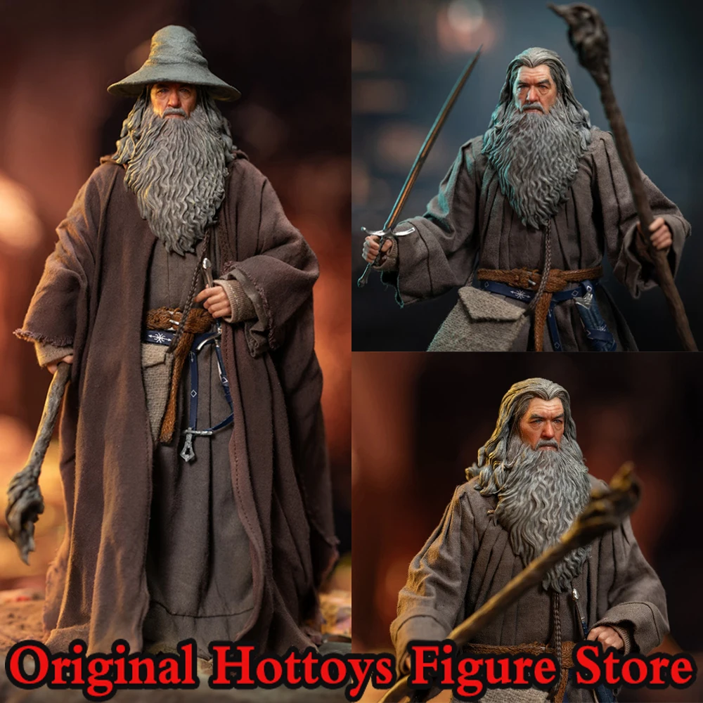 In Stock DYM202401A/B 1/12 Scale Male Soldier Grey Robe Wizard Abyss Demon Full Set 6-inches Action Figure Doll Collection