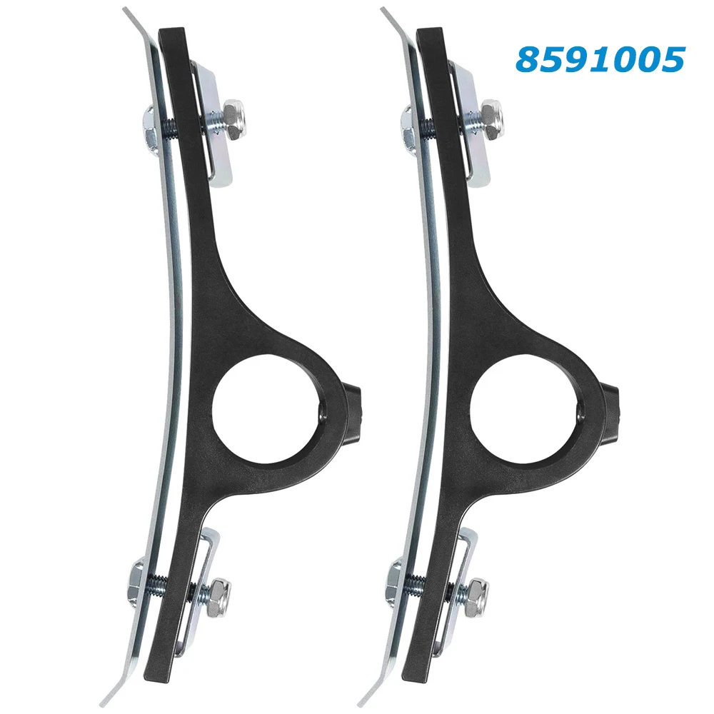 2 Sets ANX 8591005 Mounting Fender Bracket Assembly Black Polymer Fender Hanger Tools Kits For Trucks Tire Repair Buyers Product