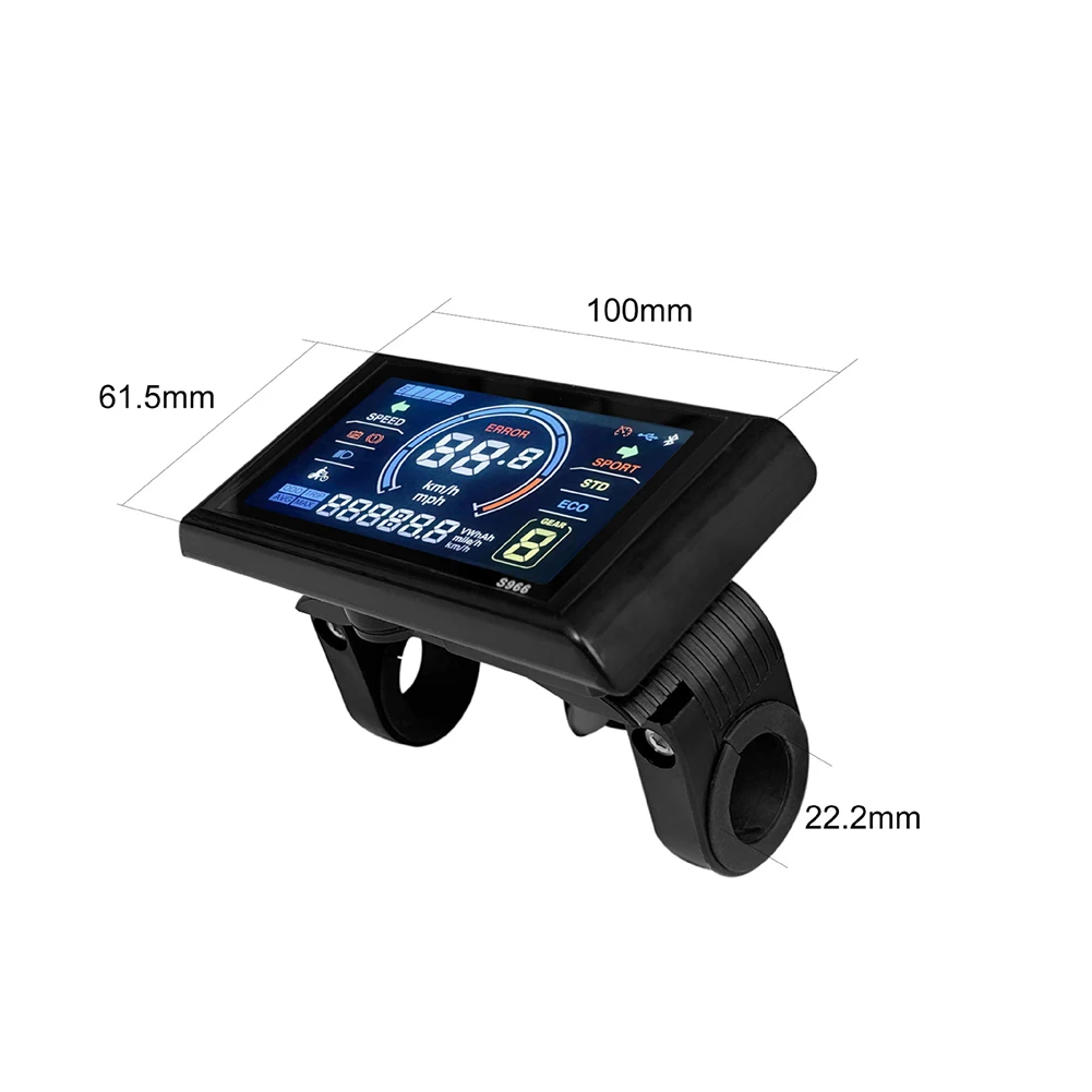 

Battery Power Meter Ebike Display Supports NO.2 Protocol Efficient Bike Installation For NO.2 Protocol Controller