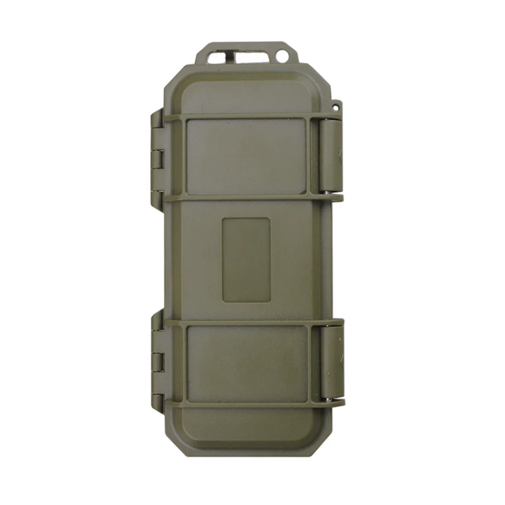 17.5x7cm EDC Waterproof Pressure-proof Shockproof Box with Sponge General-purpose Sealed Box Field Parts Storage Box