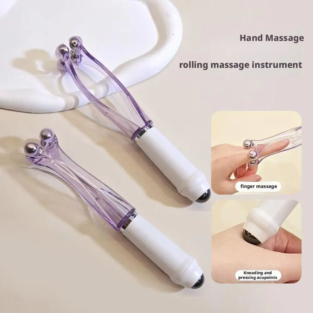 

Relieve Finger Fatigue Arthritis Massage Tool Finger Joint Acupoint Massager Rollers Handheld Hand Acupuncture Points Massager