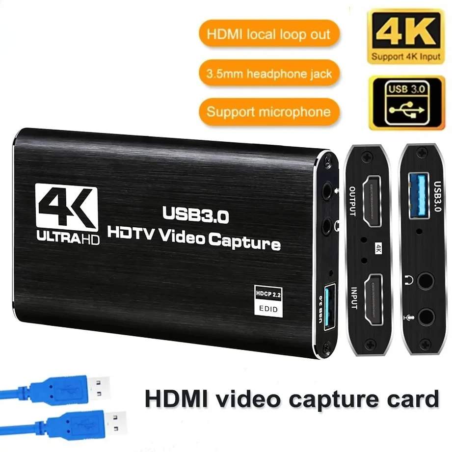 4K Usb 3.0 Hdmi Vid…