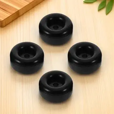 

4Pcs Rubber Bumpers Wear-Resistant Anti-Collision Pads for Walls Trailer Door Stoppers Washer Vibration Reduction Mat