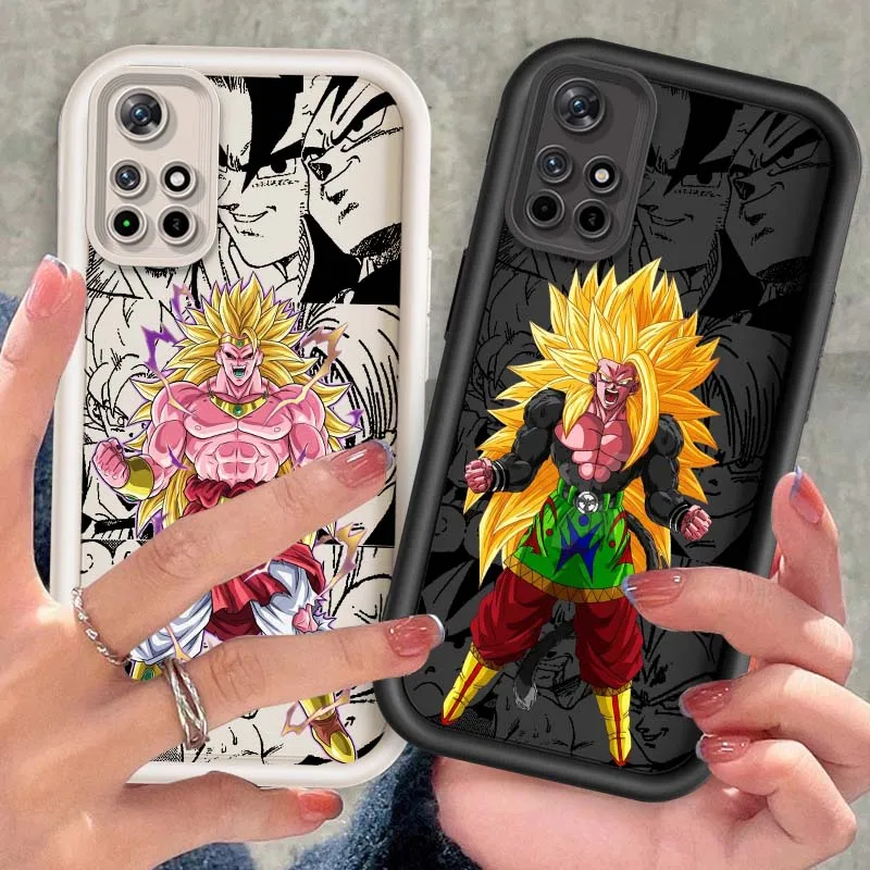 

Dragon Ball Anime Kakarot Phone Case For Xiaomi Redmi Note 14 13 13R 12 12R 11 11E 11T 11S Pro Plus 5G Eye Ladder