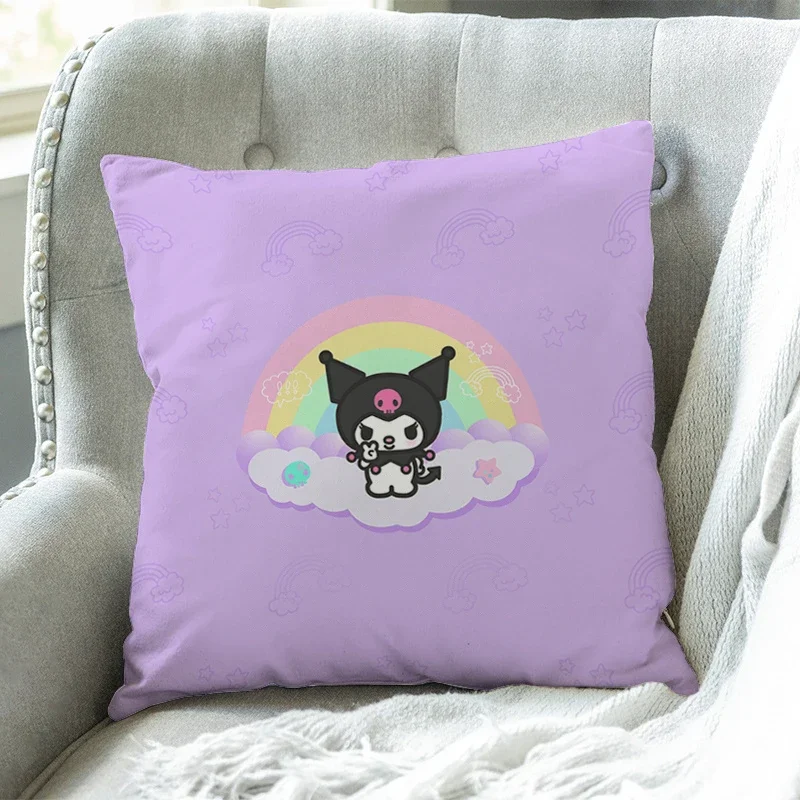 Kuromies Collection Printed Sofa Cushion Pillow Covers Home Party Car Bedding