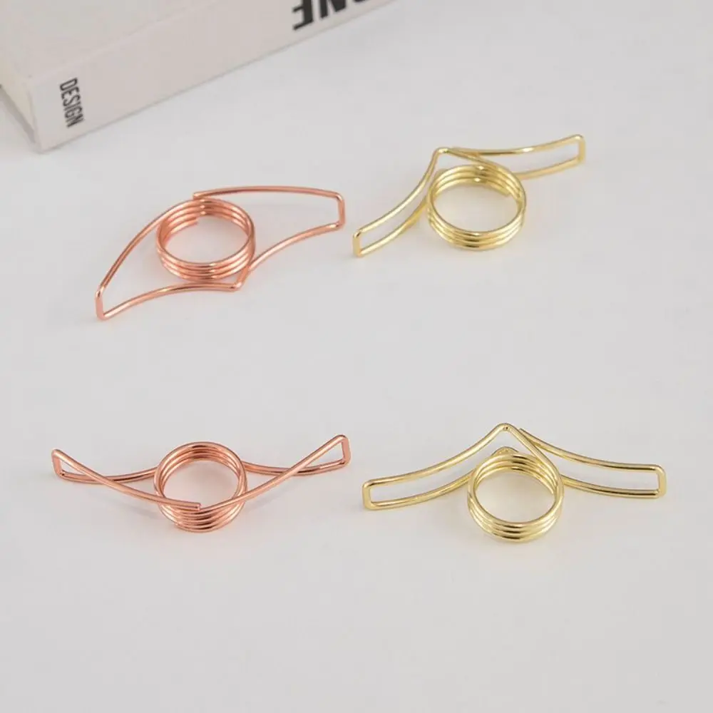 Metal Bookmarks One Hand Reading Fast Reading Aids Tools Thumb Bookmark Page Turning Fixed Thumb Book Support School Office Gift