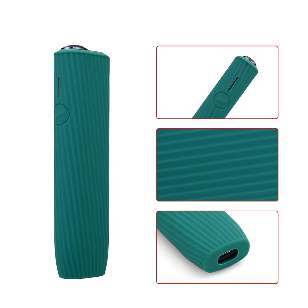 La funda de silicona es adecuada para ILUMA ONE, es portátil y tiene un diseño inclinado, y es un accesorio protector para el cigarrillo electrónico.
