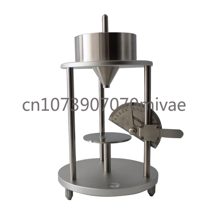 Dust Angle of Peace Tester Powder Angle of Peace Test Bulk Material Inclination Angle of Repose Tester XF-4324