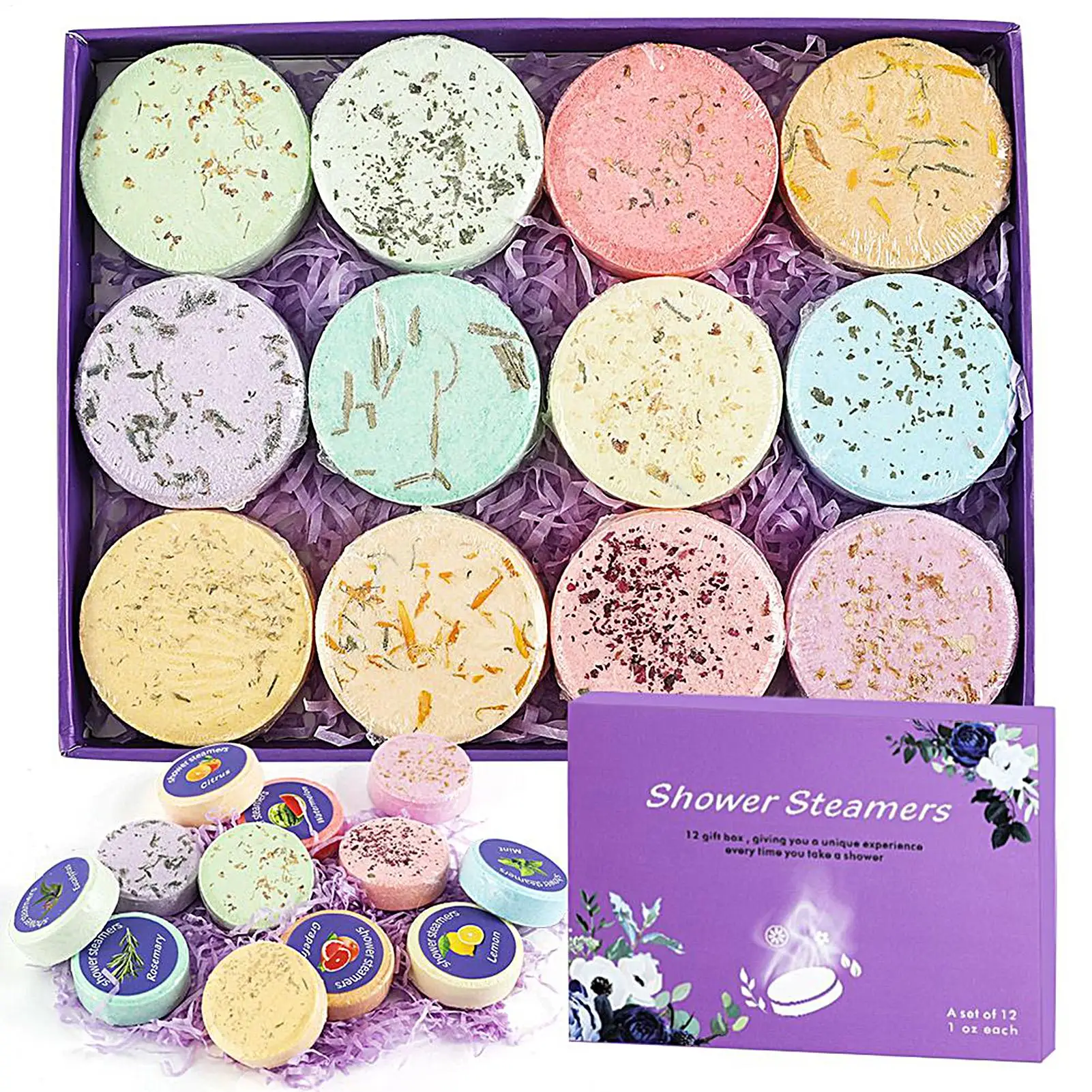 12 pièces/ensemble de pastille - Shower Steamer Tablet avis et prix