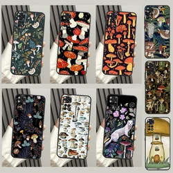 Mushroom Forest Case For Xiaomi Redmi Note 10 Pro Note 11 8 9 12 Pro 11S 10S 8T Redmi 10C 12C 9C 9T Cover