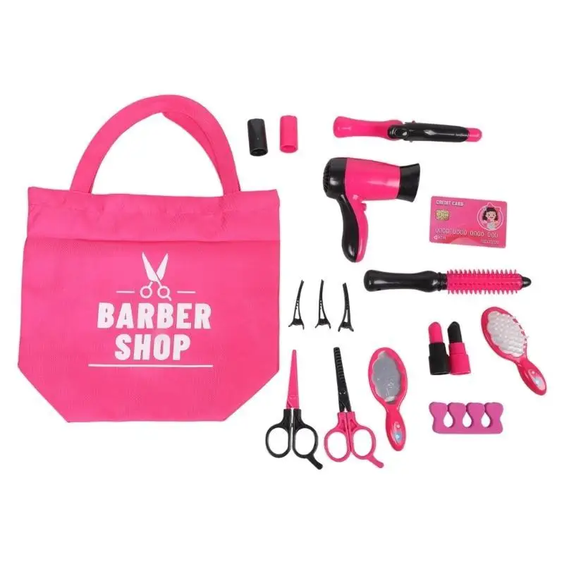 

U13F Kids Pretend Play Hair Salon Kits Toy Toddler Creativity Education Roleplay Toy
