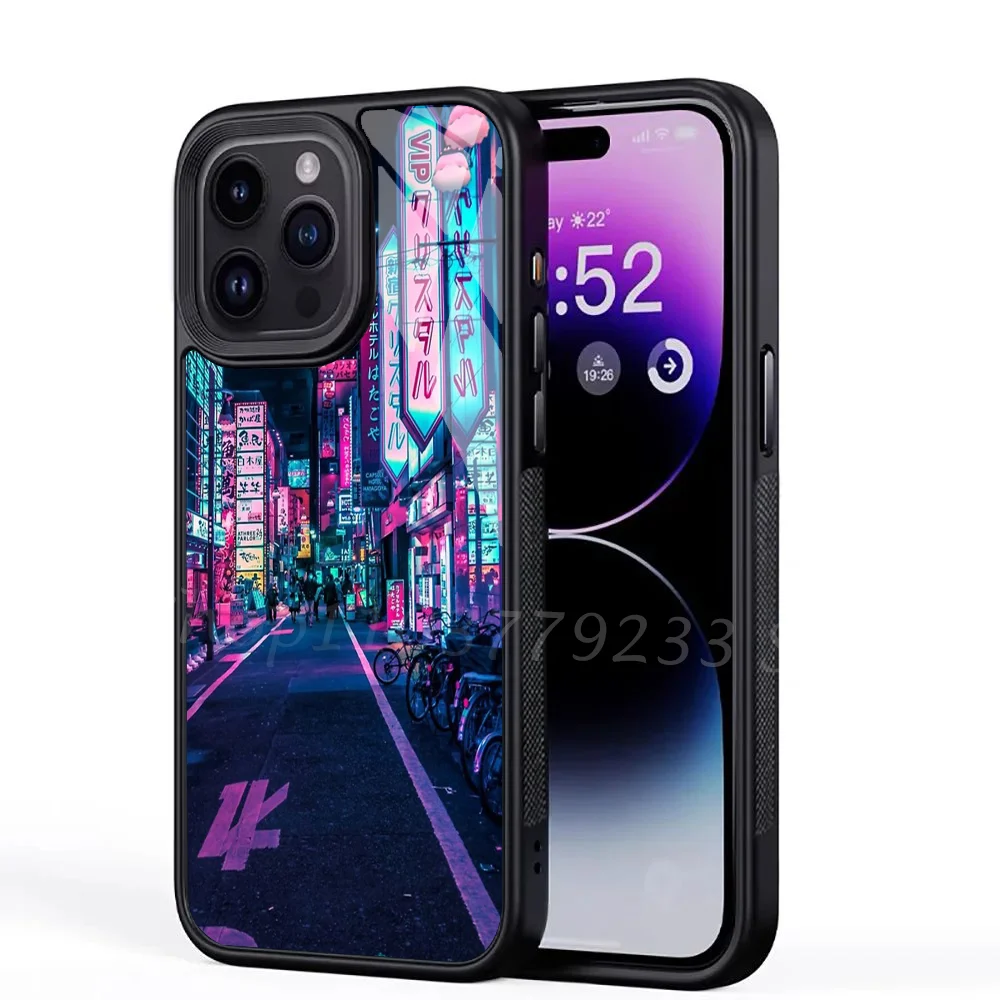 Tokyo - A Neon Wonderland Phone Case For IPhone 15 14 13 Pro Max 11 Mini Alex Mirror For Magsafe Wireless Charging Cover