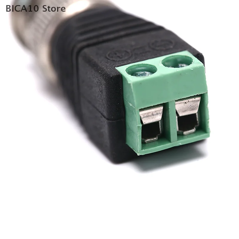 10 수 동축 CAT5 - 동축 BNC 케이블 커넥터 어댑터 카메라 CCTV 비디오 발룬