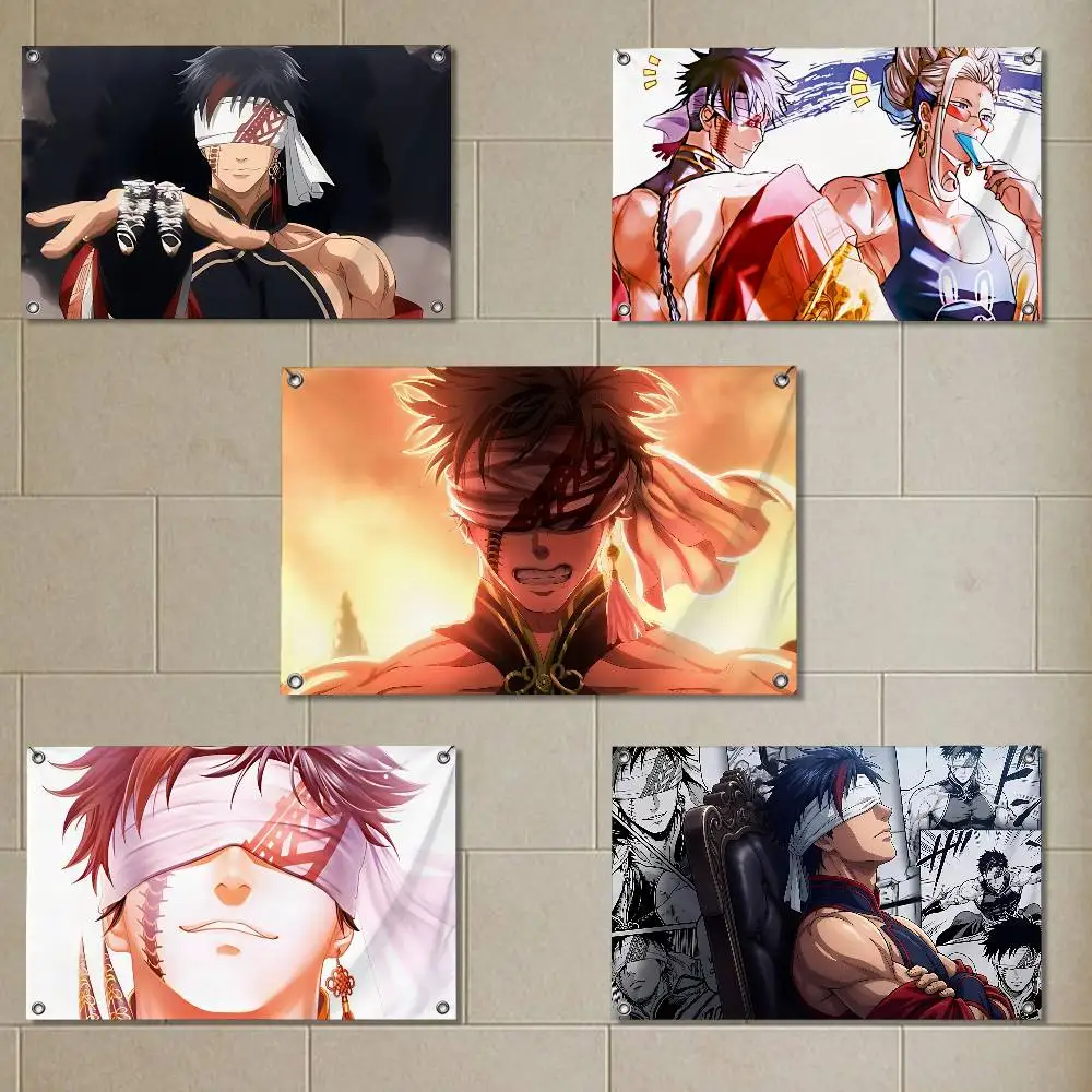 

Qin Shi Huang Record of Ragnarok Flags for party living room camping bedroom carnival booth interior decorations