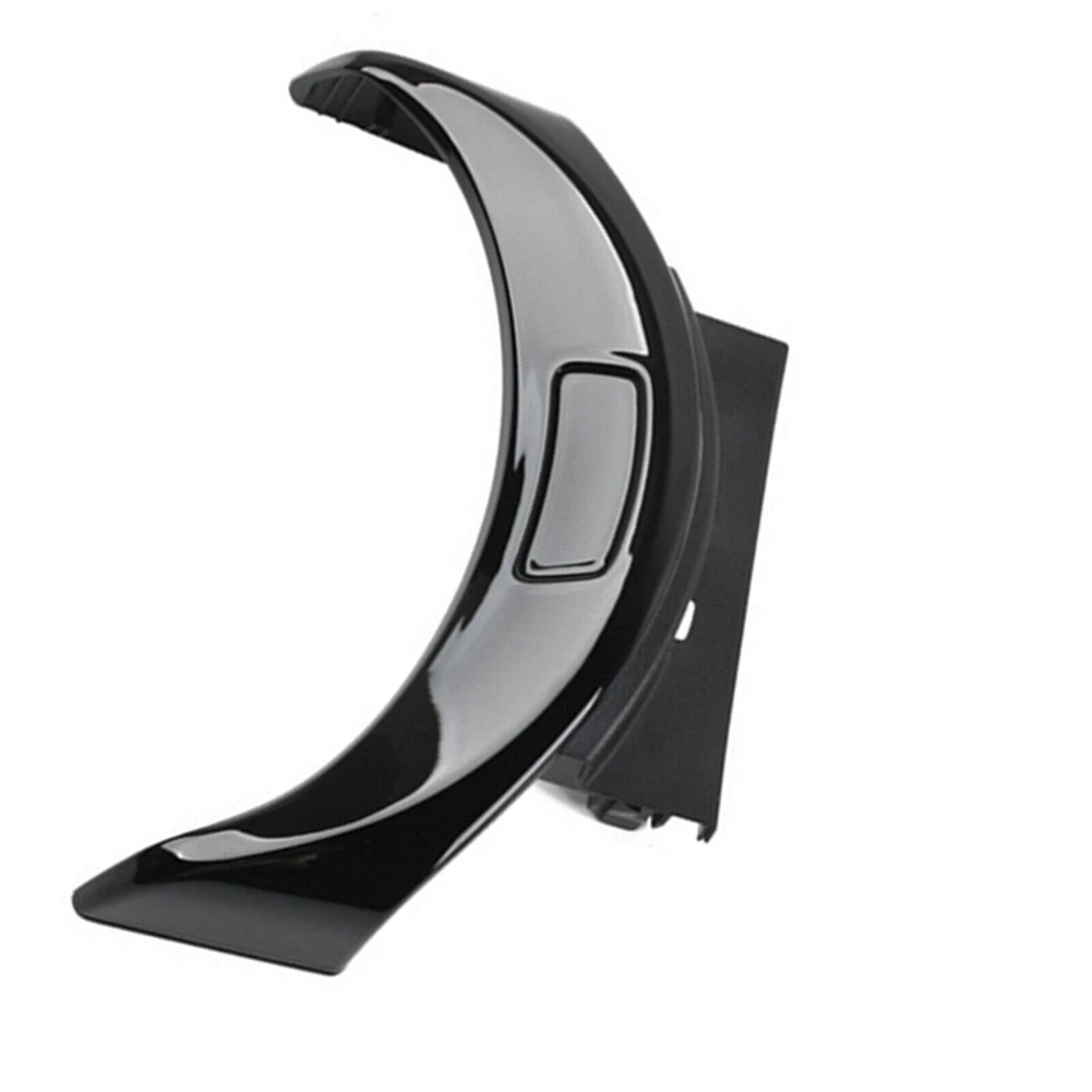 Enhance Your For Benz Interior Center Console Armrest Box Release Button Trim, ABS, Black, Durable And Reliable Interior Parts