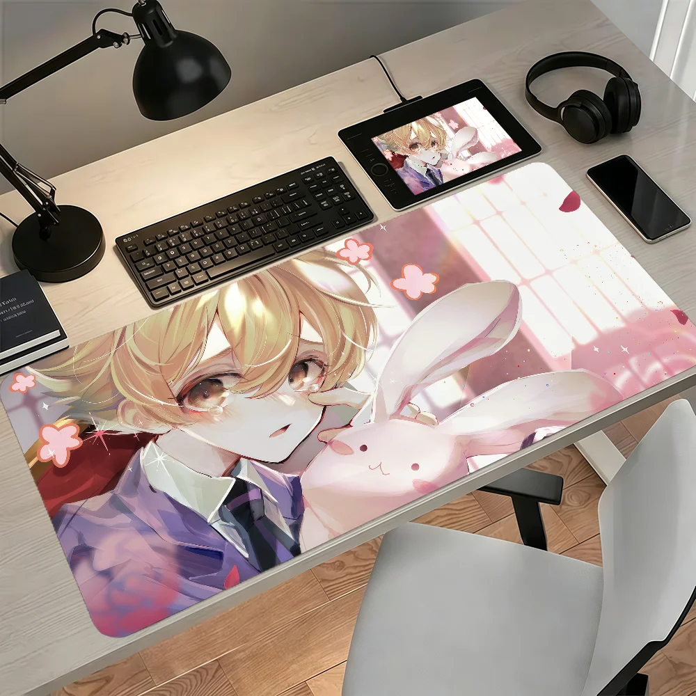 Ouran High School Host Club Mouse Pad Large Non-slip Lockedge Desktop Computer Desk Mat Keyboard MousePad Office Gamer Student