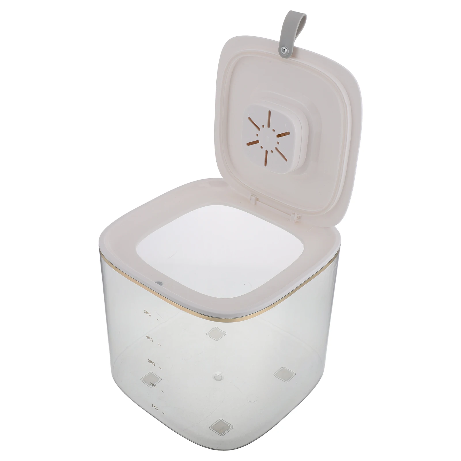 

Rice Storage Box Cereal Keeper Dispenser Containers for Household The Pet Bucket