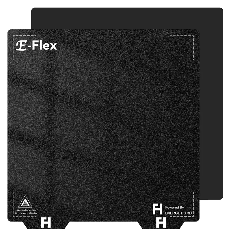 

ENETGETIC PEI Flex Plate 310x310mm Double Side Upgrade Textured PEI Pro Steel Magnetic Bed for CR-10,SV06 Plus,Biqu Thunder