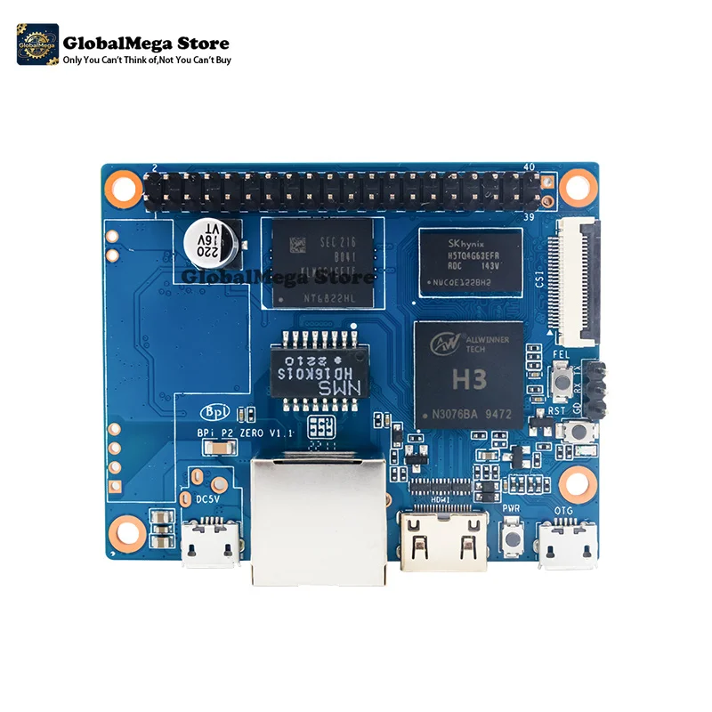 Banana Pi BPI-P2 Zero ARM Cortex-A7 Quad-core Support Linux and Android Operating Systems