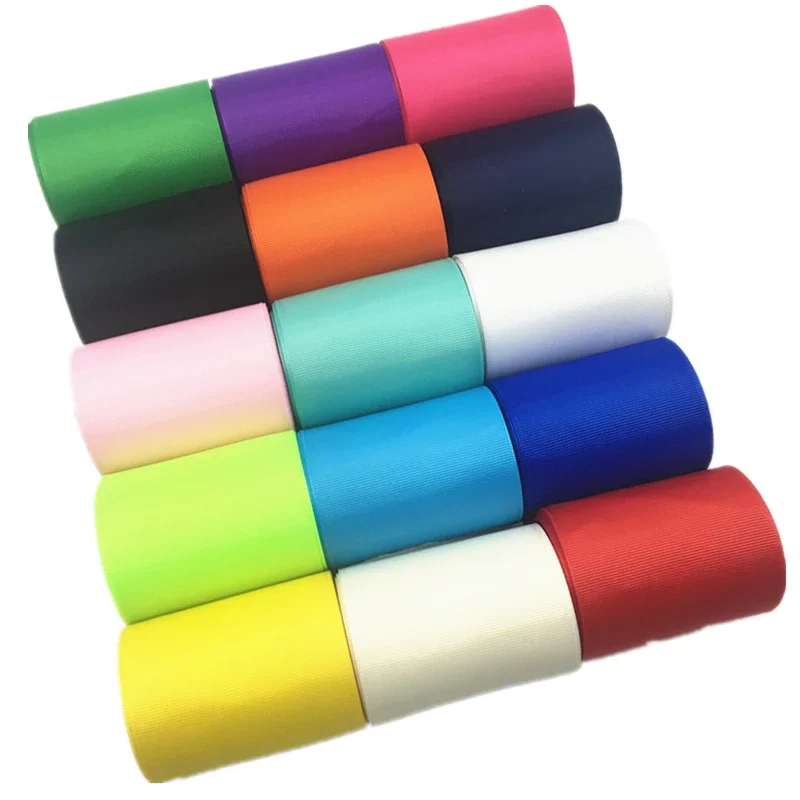 

5yards 75mm Ribbon Grosgrain Ribbon For Handmade Christmas Wedding Decoration DIY Christmas Decor Gift Wrapping