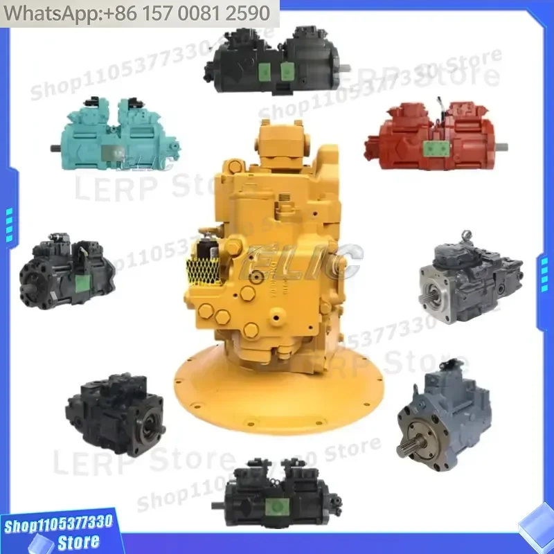 Excavator Parts Swing Motor Final Drive Axial Hydraulic Piston Pump for Bobcat Kawasaki Sauer Kubota