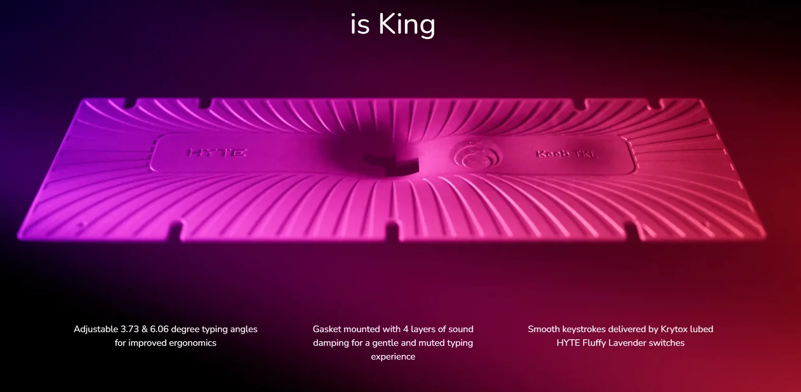 New Released Keeb TKL Keyboard Customized Mechanical Keyboard HY-TE