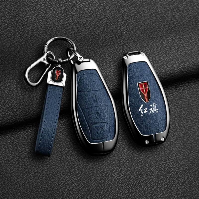 

Zinc Alloy For Hongqi HS5 H5 H9 HS7 H7 L5 HS3 L9 2023 2024 2025 Classic Protection Car Key Case Cover Key Shell Car Accessories