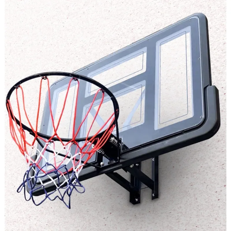 Hanging outdoor basketball shooting frame, indoor basketball basket, adult household children's rebounds